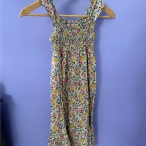 Cat & Jack Floral Kids Casual Dress - Multicolor